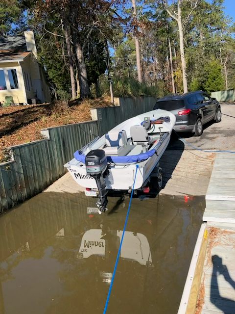 Private boat ramp access