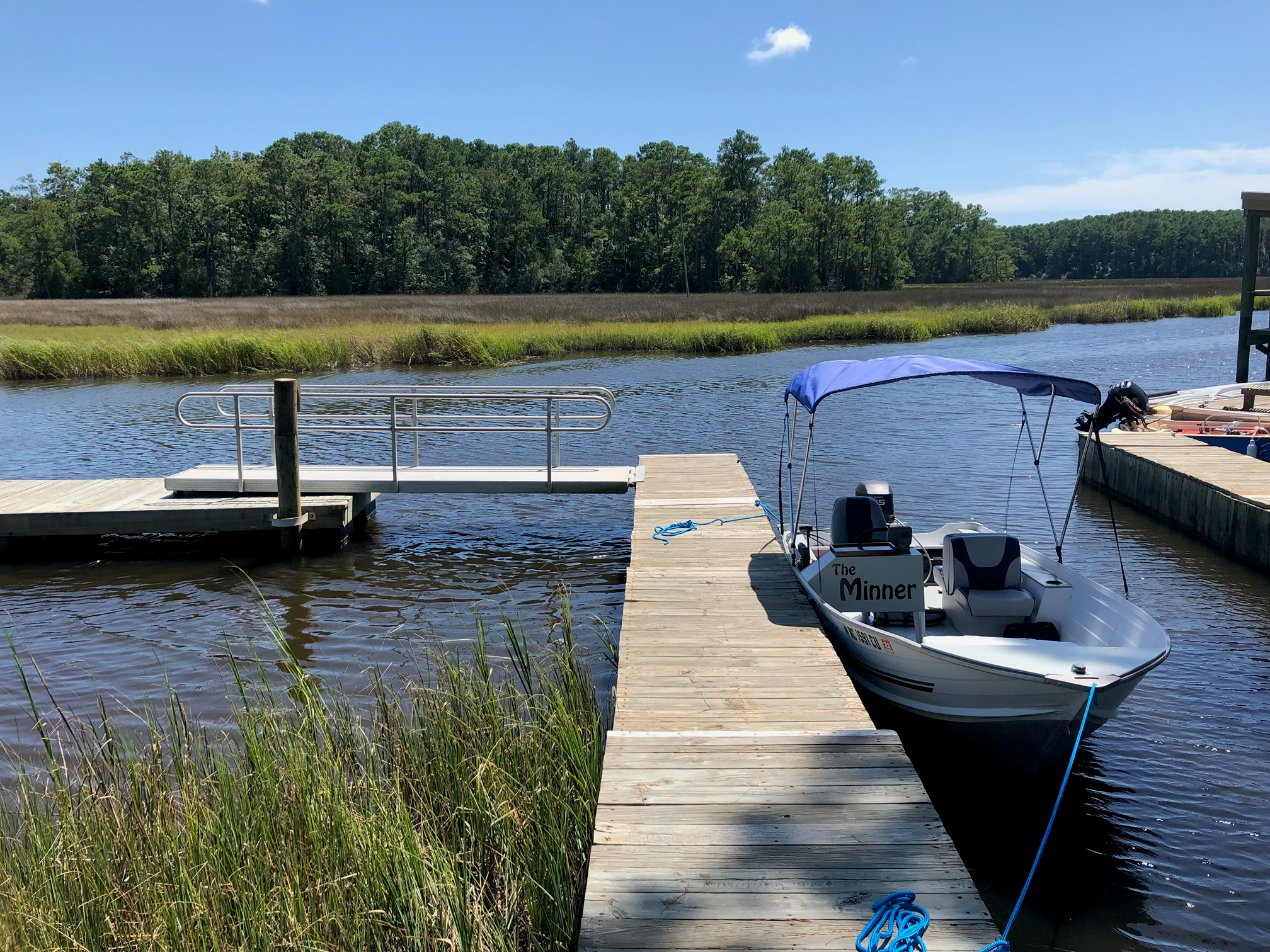 Boat ramp and dock access